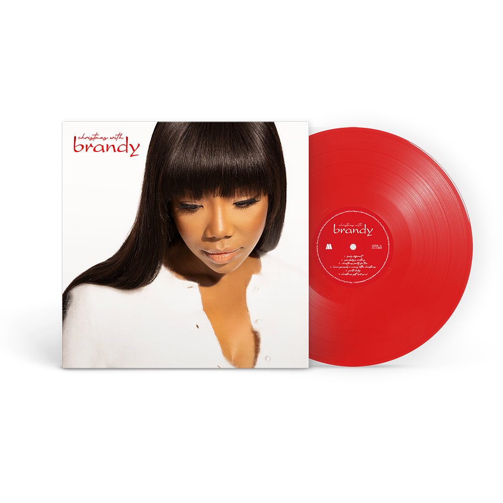 Christmas With Brandy - Vinyl Front